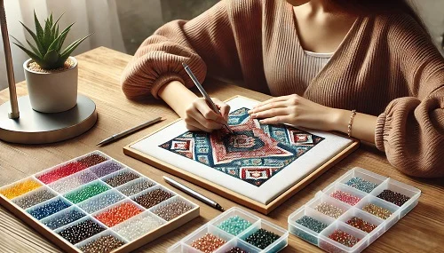 افزایش تمرکز و دقت با نقاشی الماسی