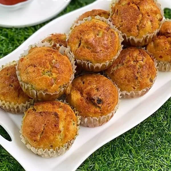طرز تهیه سینی فینگر فود مافین پیتزایی