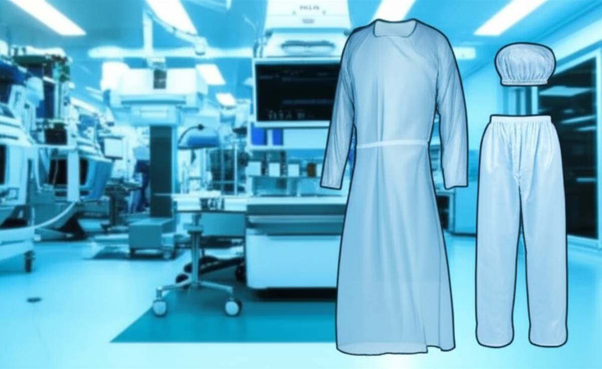 ست گان، شلوار و کلاه یکبار مصرف پزشکی - راهنمای ویژگی ها