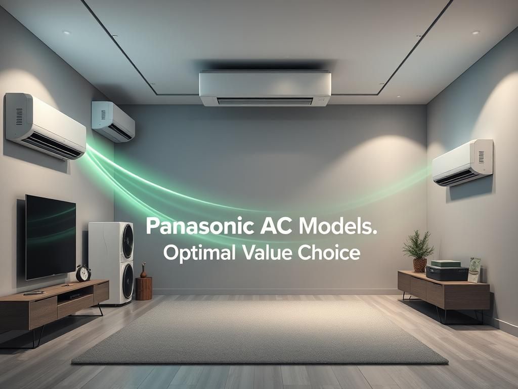 هزینه کولر گازی پاناسونیک | کدام مدل به صرفه است؟