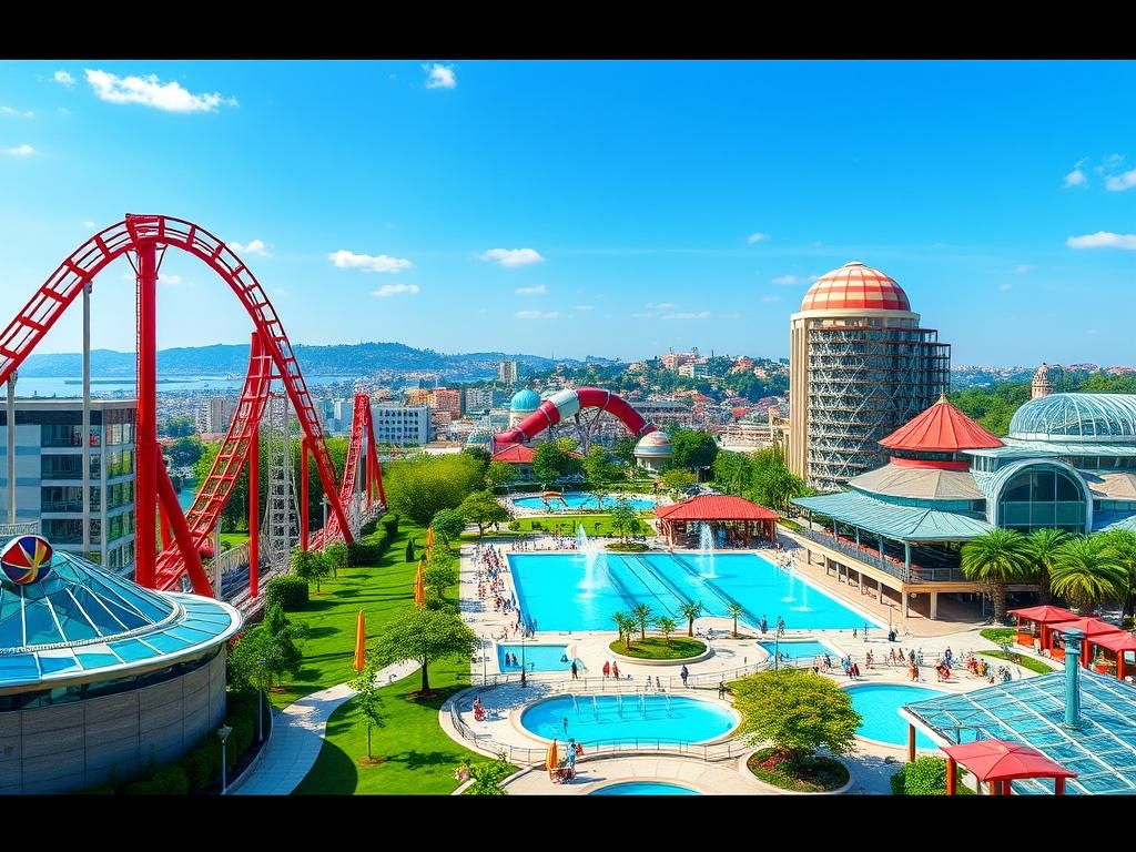 امکانات تفریحی یورو پارک استانبول | بازی‌ها و سرگرمی‌های کامل