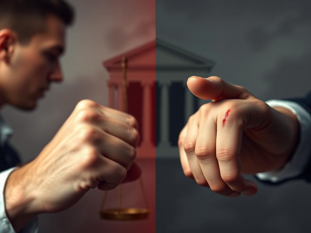 فرق ضرب و شتم با ضرب و جرح | تفاوت‌های کامل حقوقی و قانونی